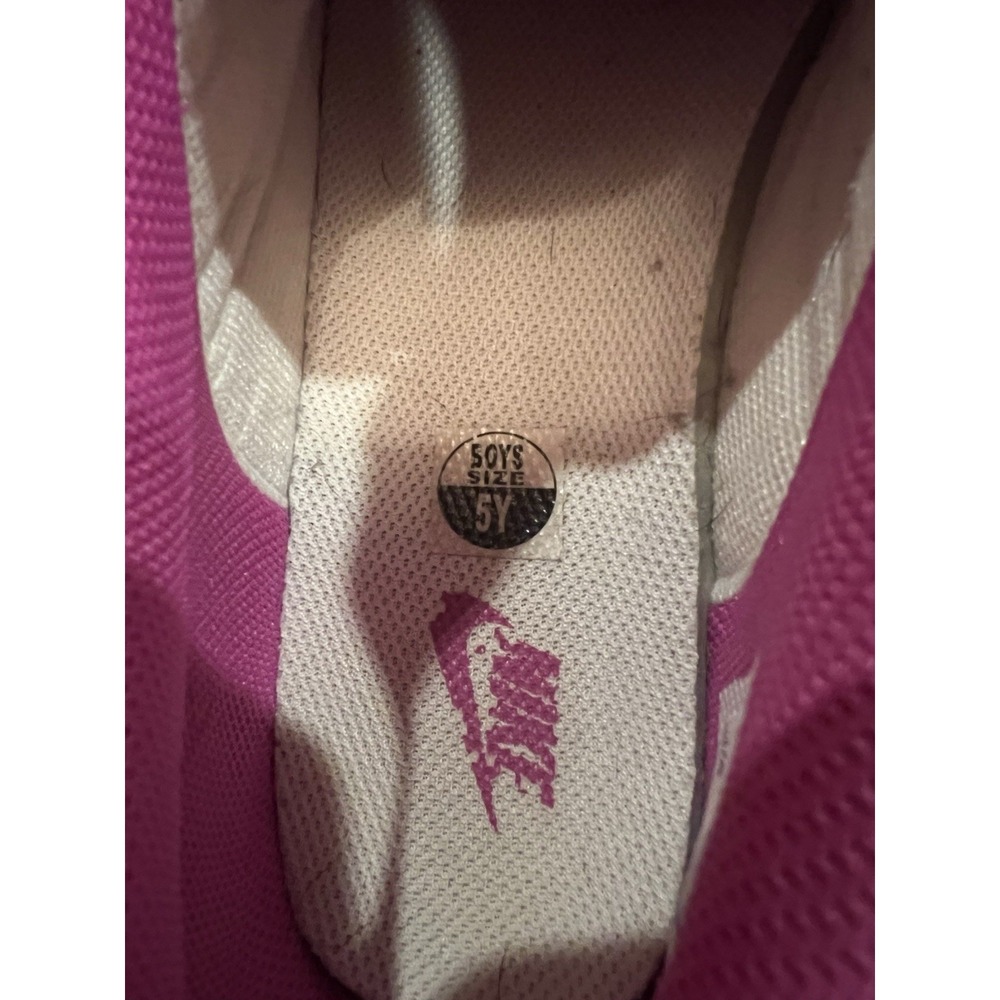 Nike Dunk Low BG White/Active Fuchsia FJ0704-100 Size 5Y - Picture 10 of 11